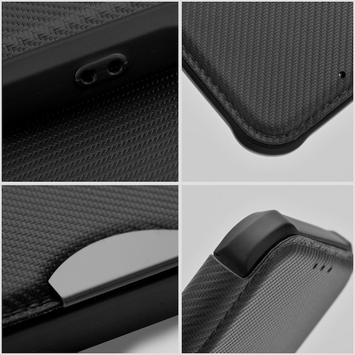 Produktbild OEM Buchhülle RAZOR Book für SAMSUNG A52 5G / A52 LTE ( 4G ) / A52s 5G schwarz (Samsung Galaxy A52s 5G, Samsung Galaxy A52 5G)