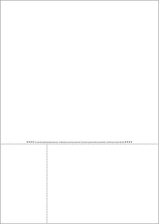Actual product image Simplex SIMFACTURE - SWISS QR - Payment slip (50 x)