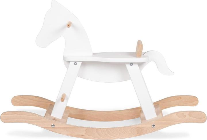Immagine prodotto Pinolino Cavallo a dondolo " con anello, bianco/natura