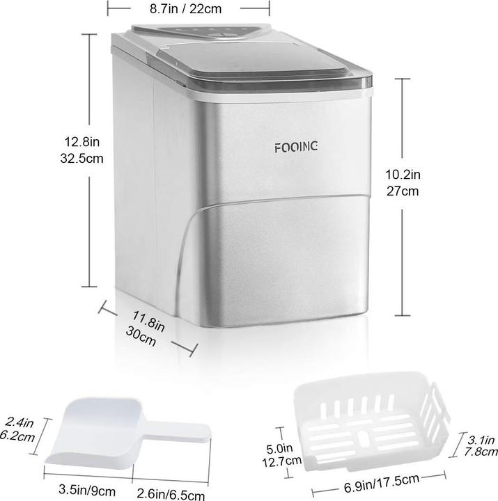 Actual product image Fooing Ice Maker