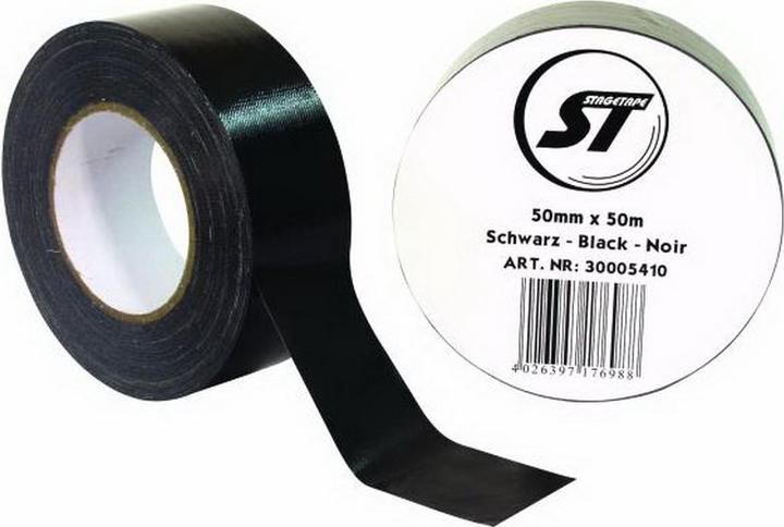 Produktbild Accessory Gaffa Tape Pro 50mm x 50m schwarz (50 mm)
