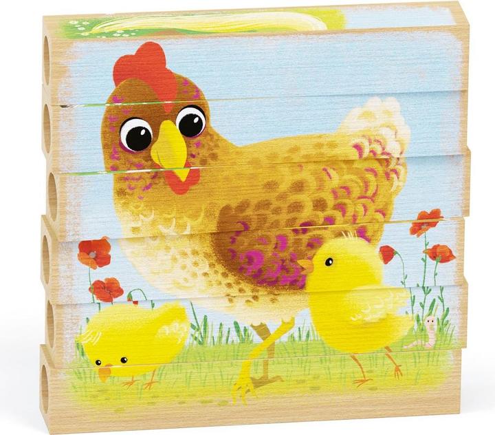 Produktbild Quercetti Bio-Tiere spielen (6 Teile)
