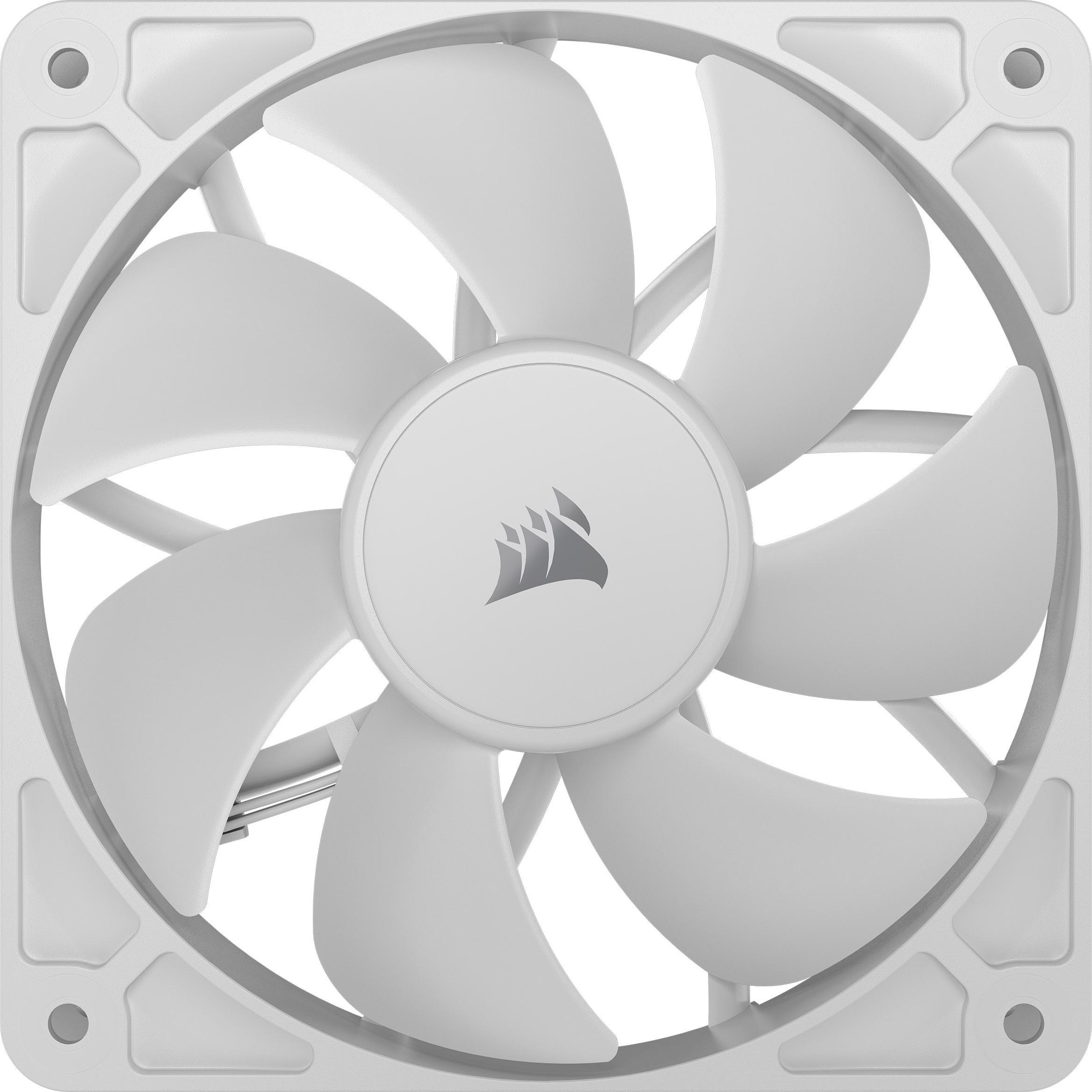 Corsair RS120 (120 mm, 1 x), PC Lüfter, Weiss