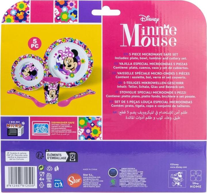 Image du produit Stor Minnie - Geschirr-Set 5-teilig