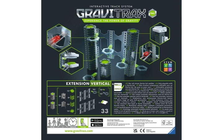 Image du produit Ravensburger GraviTrax Extension verticale PRO