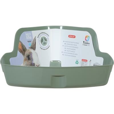 Comparer les prix de Zolux - Maison de toilette d'angle pour lapin Neolife
