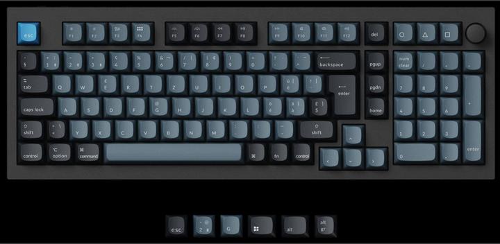 Image du produit Keychron Q5 Pro (CH, Filaire, Sans fil)