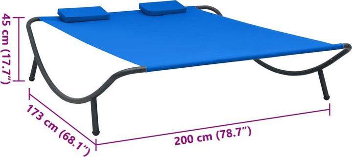 Immagine prodotto vidaXL Sonnenliege (200 cm)