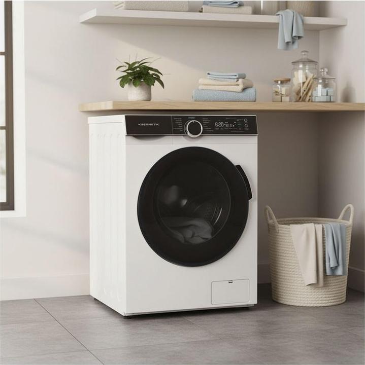 Produktbild Kibernetik FLWS512 FusionLine Waschmaschine 9kg A-40% Klasse Weiss (9 kg, Links)