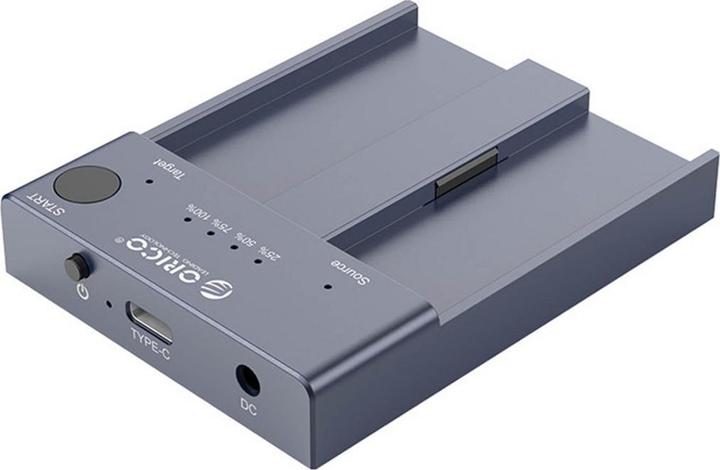 Image du produit Orico M.2 PCIe MVMe dokas - USB-C 3.2 Gen 2 (M2P2-C3-C-EU-GY-BP)
