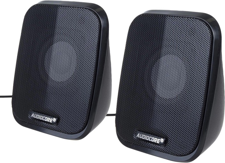 Image du produit Audiocore Enceinte noire AC835 + éclairage led