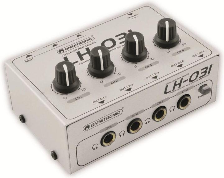 Omnitronic LH031 Headphone amplifier