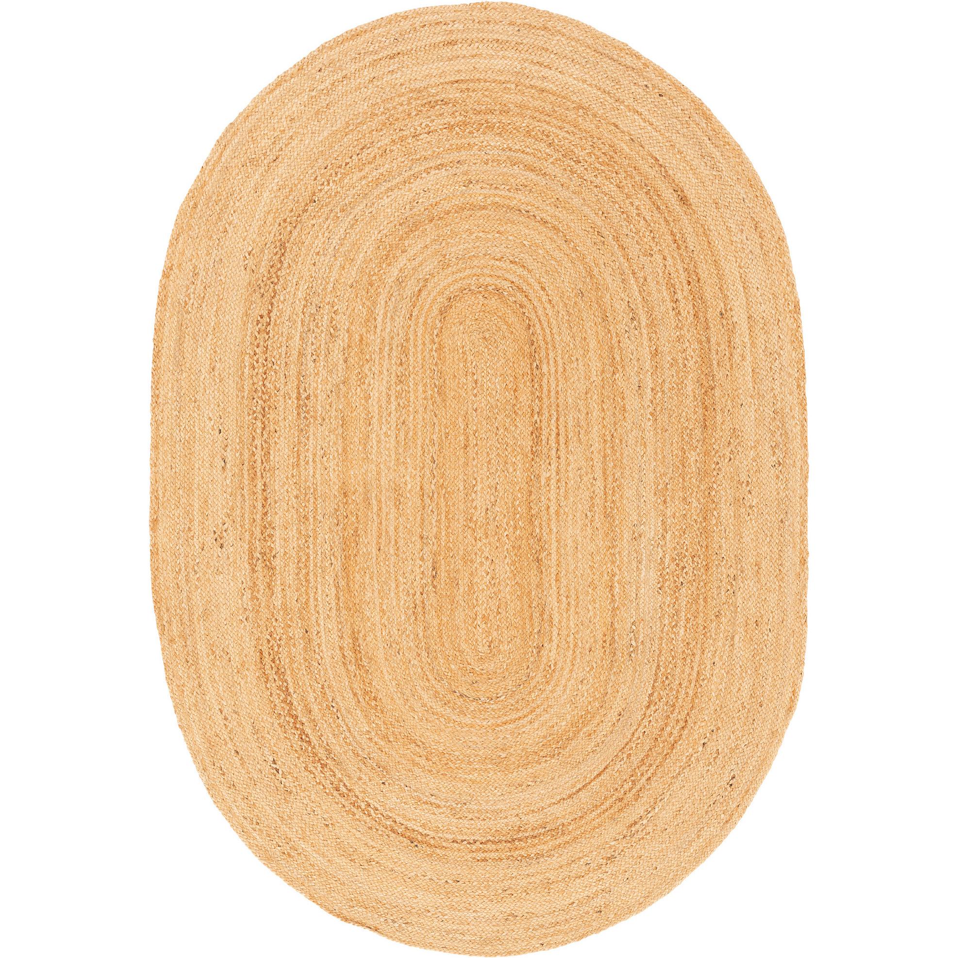 Pergamon, Teppich, Naturfaser Teppich Jute Salsa Natur Uni (120 x 170 cm)