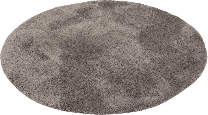Actual product image Pergamon Luxury Super High Pile Shaggy Carpet Luca Round (200 x 200 cm)