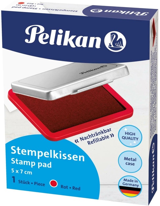 Produktbild Pelikan Metall-Stempelkissen rot