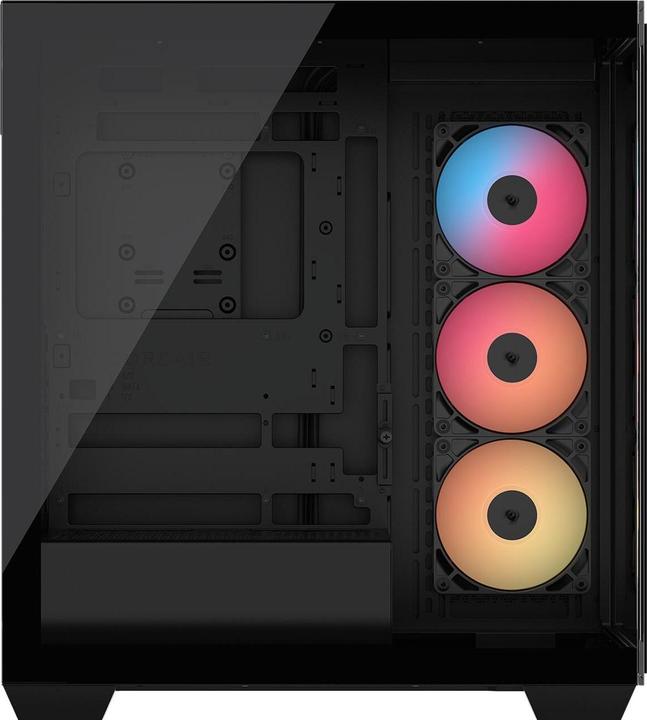 Produktbild Corsair 3500X RS-R ARGB BLACK MID (mATX, Mini-ITX, ATX, E-ATX)