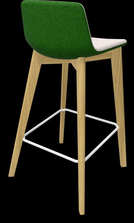 Immagine prodotto Narbutas Sgabello da bar Twist & Sit