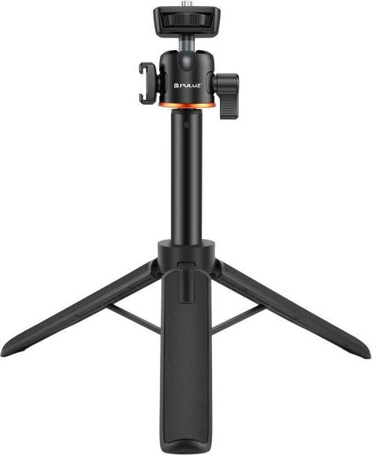 Produktbild Puluz Mini Phone Camera Extension Tripod Stand 360 Degree Ball Head Cold Shoe Selfie Stick (Black) (Metall)