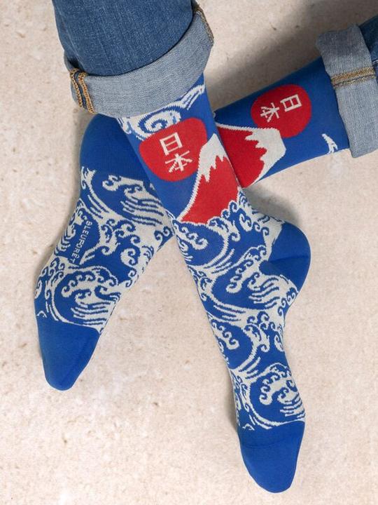 Actual product image Bleuforêt Socken Mont Fuji (39 - 42)