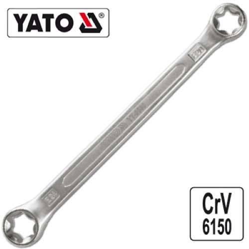 Actual product image Yato Torx Ring Spanners Set 4pcs E6e24 (12 mm, 14 mm, 10 mm, 17 mm, 11 mm, 13 mm)