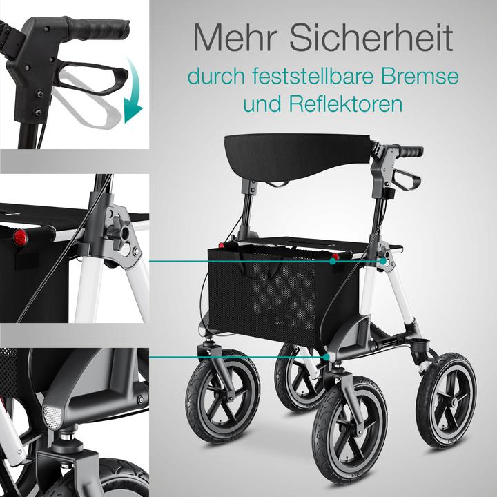 Immagine prodotto Aktivshop Rollator da esterno con pneumatici Comfort