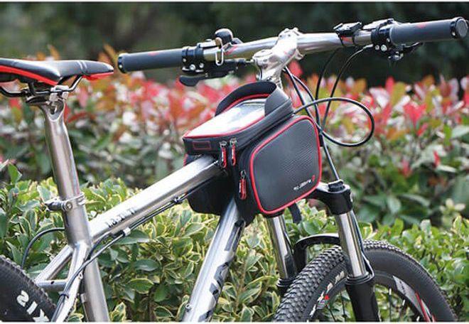 Actual product image Wheel Up Bike mount for cell phones up to 6.2 inch