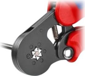 Actual product image Knipex Self-Adjusting Crimping Pliers for wire ferrules (180 mm)