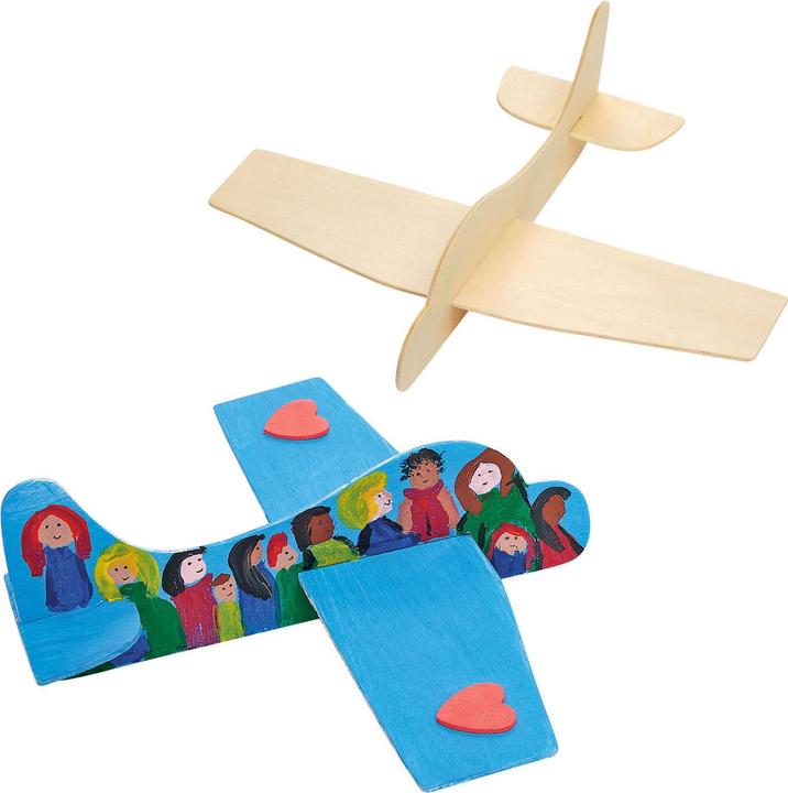 Produktbild Colorations Herstellung von Modellflugzeugen aus Holz, 12er-Set