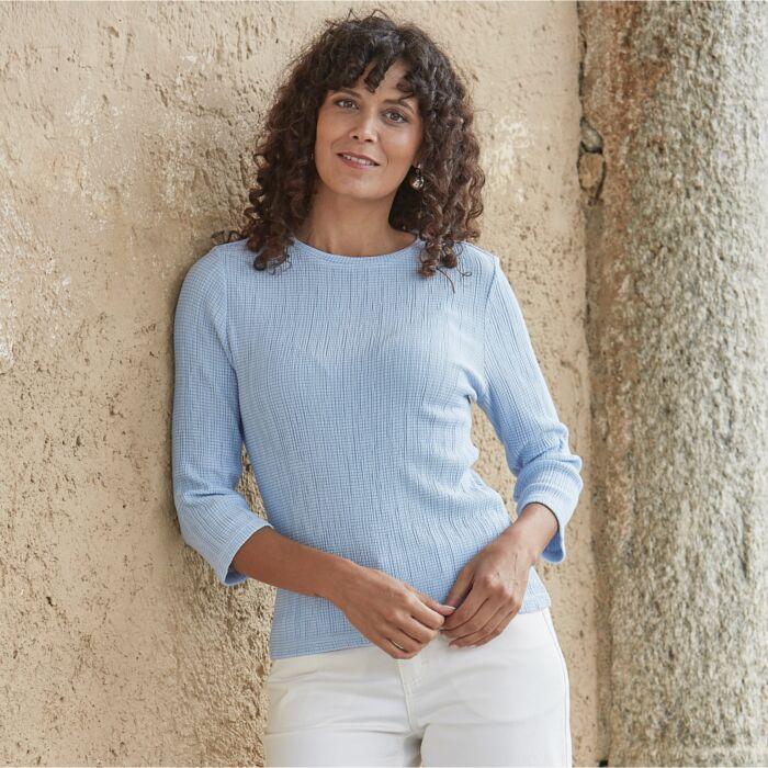 Image du produit Artime Shirt jacquard structuré pour dames (M)