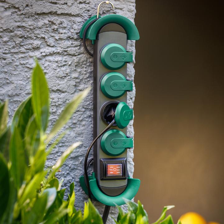 Actual product image Bachmann Hook Outdoor (4x, CEE 7/3, 4 m)