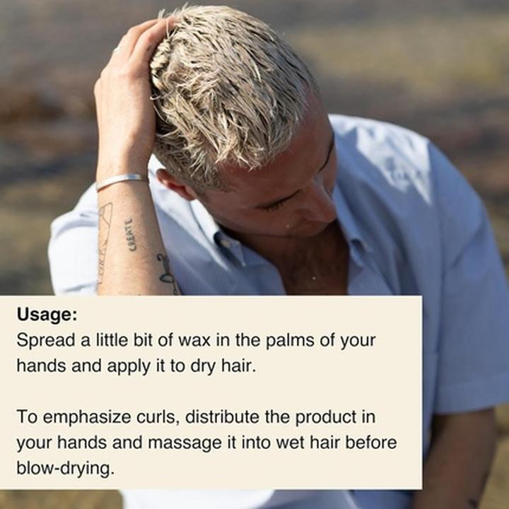 Image du produit Zenz Coiffure organique No. 9 Wax Pure - 60 ml (Cire capillaire, 60 ml)