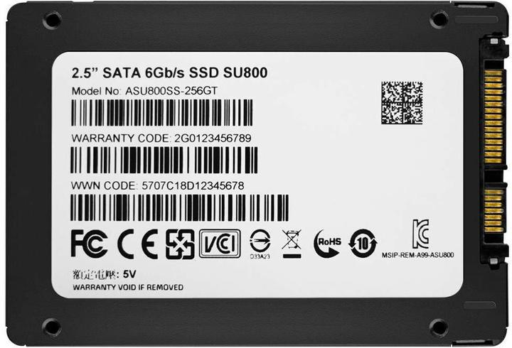 Actual product image Adata Su800 (256 GB, 2.5")