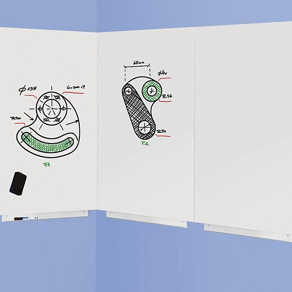 Actual product image Rocada Whiteboard module (75 x 115 cm)