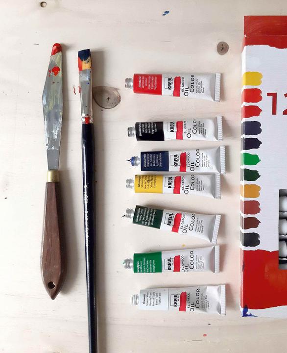 Actual product image Kreul el Greco oil colours (144 ml)