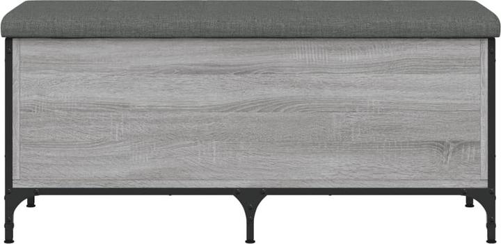 Produktbild VidaXL Sitzbank mit Stauraum Grau Sonoma 102x42x45 cm (42 cm)