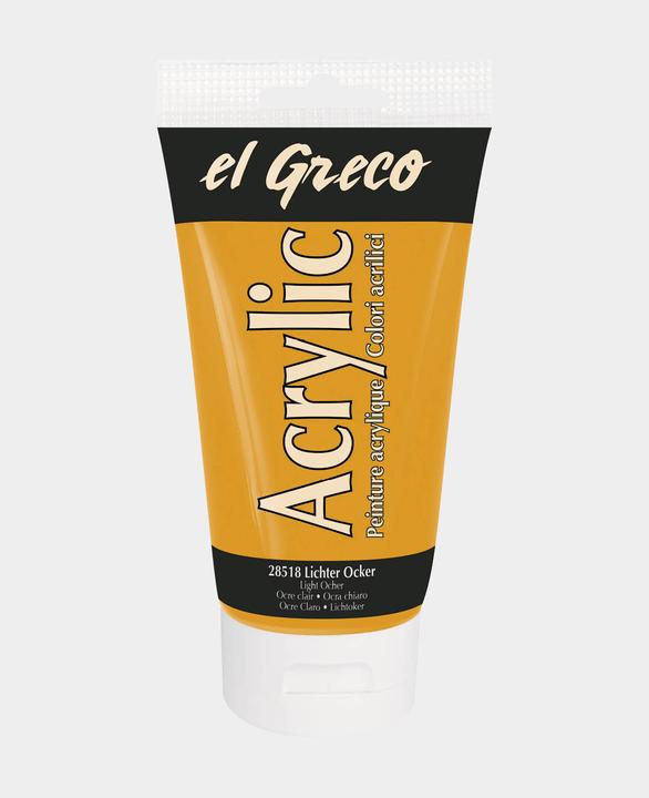 Actual product image Kreul el Greco Acrylic (Lights Ochre, 150 ml)