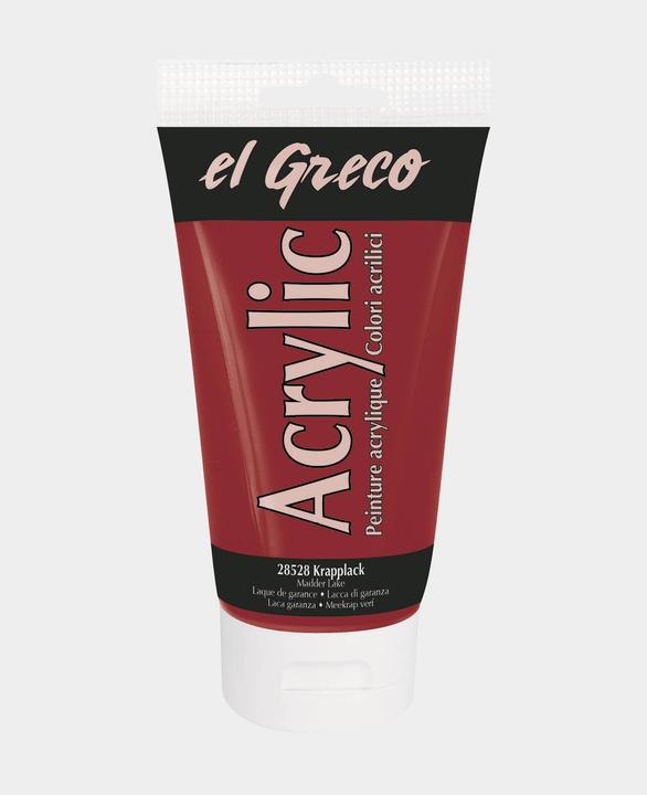 Actual product image Kreul el Greco Acrylic (madder, 150 ml)
