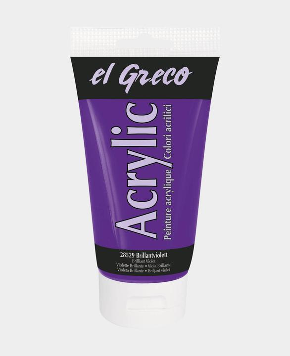 Produktbild Kreul el Greco Acrylic (Brillantviolett, 150 ml)