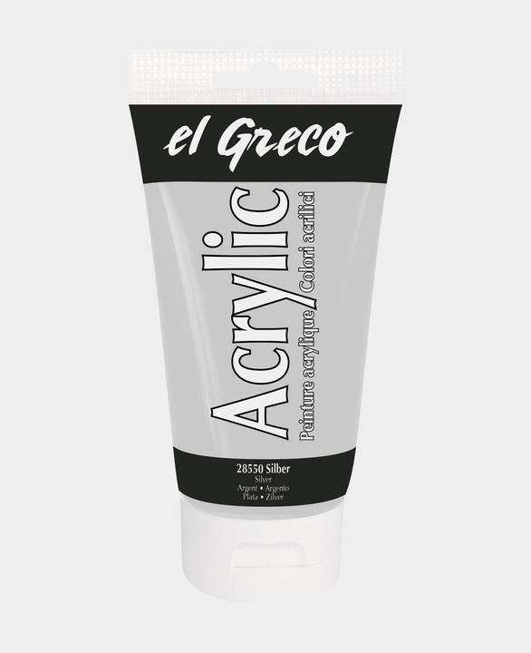 Produktbild Kreul el Greco Acrylic (Silber, 150 ml)