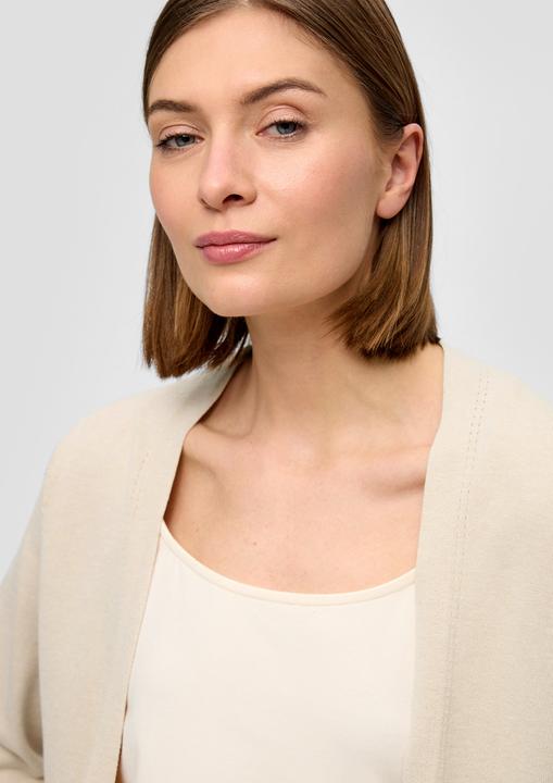 Produktbild s.Oliver Strickjacke Kurze Strickjacke mit 3/4-Ärmel (46)