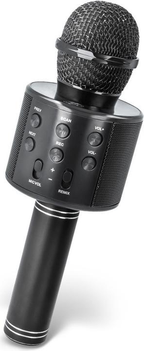 Actual product image Maxlife Bluetooth microphone with speaker MX-300 black