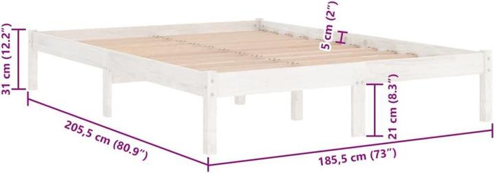 Actual product image vidaXL Smith (180 x 200 cm)