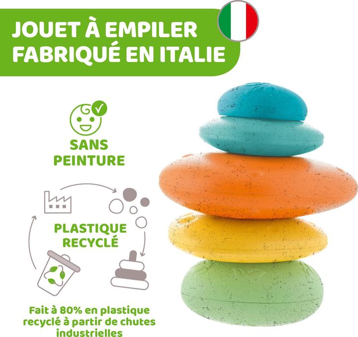 Produktbild Chicco Stapelspielzeug Balance Steine ECO+