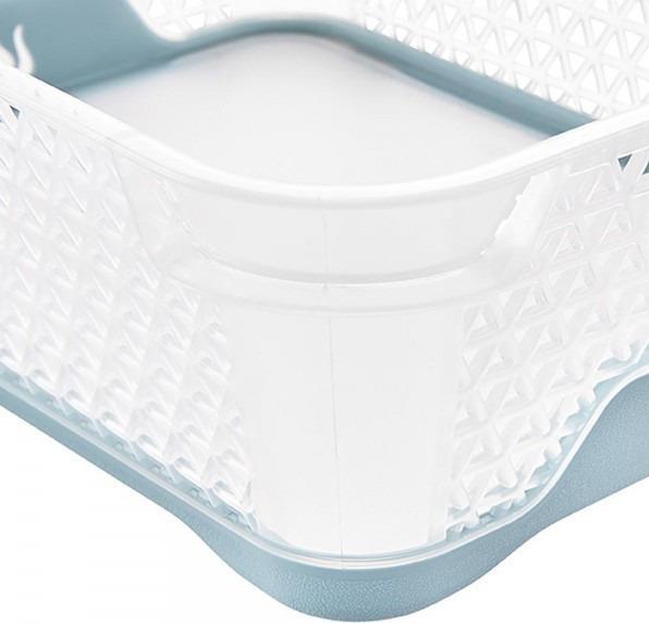 Produktbild keeeper Stapelk”rbchen "jonas", DIN A7, PP, nordic-blue (20 cm)