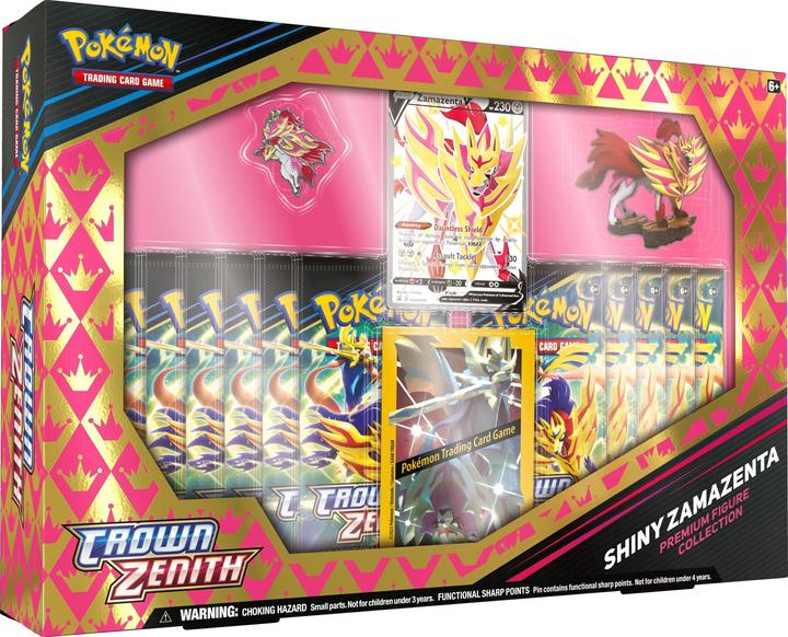 Produktbild Pokémon Zacian/Zamazenta Premium Figure Box (Englisch, Booster Pack)