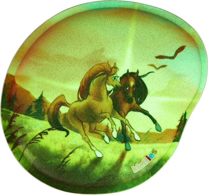 Actual product image Ergobag Klettie Glow Horses