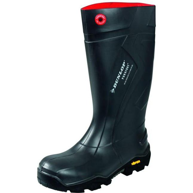 Dunlop, Sicherheitsschuhe, Sicherheitsstiefel dunkelgrau PUROFORT+ EXPANDER FULL SAFETY, S5 (S5, 45)