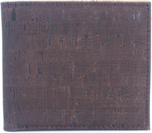 Actual product image MB Cork Braune Herrenbrieftasche aus Kork mit Kartonverpackung