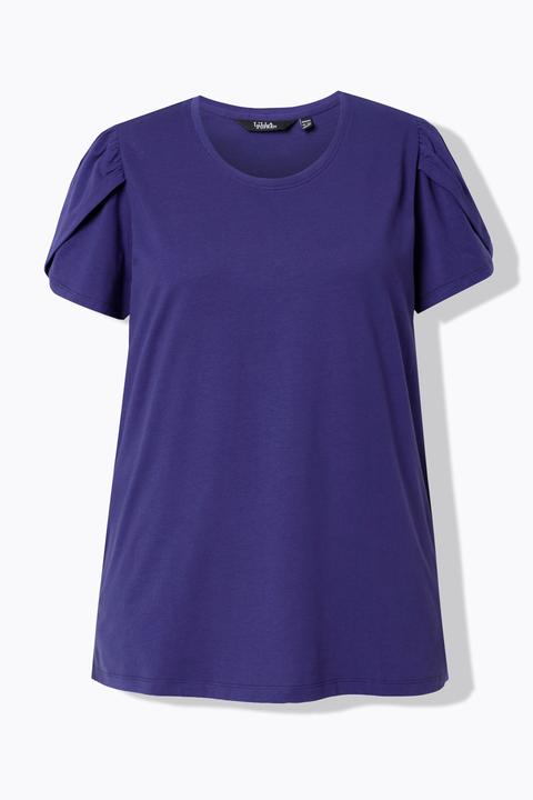Actual product image Ulla Popken Draped Sleeve Tee (54)