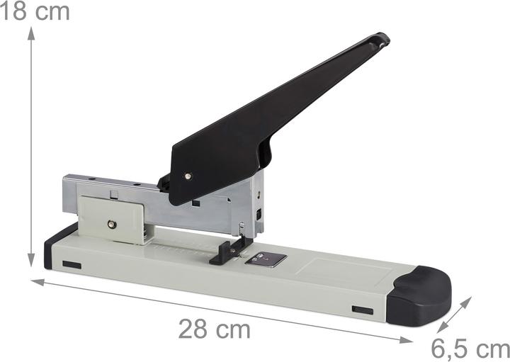 Image du produit Relaxdays Agrafeuse professionnelle, capacité